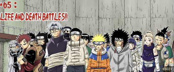 Naruto Chunin Exam moments